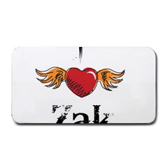 I Heart Zak Medium Bar Mats by badwolf1988store