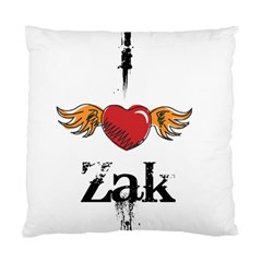 I Heart Zak Standard Cushion Case (two Sides) by badwolf1988store