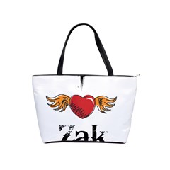 I Heart Zak Shoulder Handbags by badwolf1988store