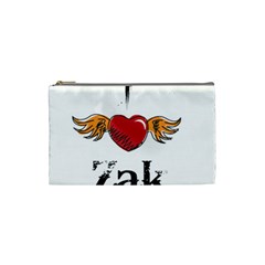 I Heart Zak Cosmetic Bag (small)  by badwolf1988store