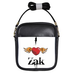 I Heart Zak Girls Sling Bags by badwolf1988store