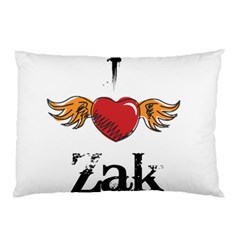 I Heart Zak Pillow Case (two Sides) by badwolf1988store