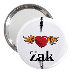 I Heart Zak 3  Handbag Mirrors by badwolf1988store