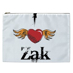 I Heart Zak Cosmetic Bag (xxl)  by badwolf1988store