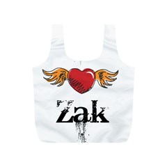 I Heart Zak Full Print Recycle Bags (s)  by badwolf1988store