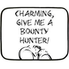 Give Me A Bounty Hunter! Fleece Blanket (mini) by badwolf1988store