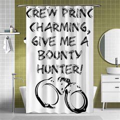 Give Me A Bounty Hunter! Shower Curtain 48  X 72  (small)  by badwolf1988store