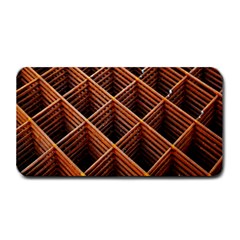 Metal Grid Framework Creates An Abstract Medium Bar Mats by Amaryn4rt