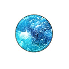 Fractal Occean Waves Artistic Background Hat Clip Ball Marker (4 Pack) by Amaryn4rt