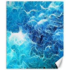 Fractal Occean Waves Artistic Background Canvas 20  X 24   by Amaryn4rt