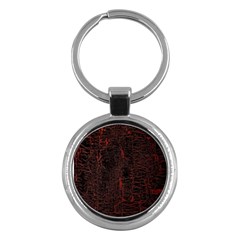 Black And Red Background Key Chains (round)  by Amaryn4rt