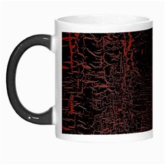 Black And Red Background Morph Mugs by Amaryn4rt