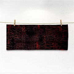 Black And Red Background Cosmetic Storage Cases by Amaryn4rt