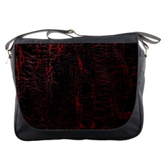 Black And Red Background Messenger Bags by Amaryn4rt