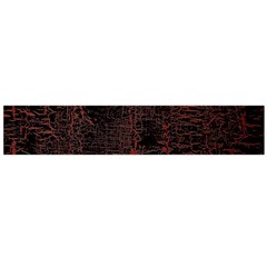 Black And Red Background Flano Scarf (large)