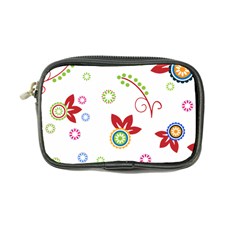 Colorful Floral Wallpaper Background Pattern Coin Purse by Amaryn4rt