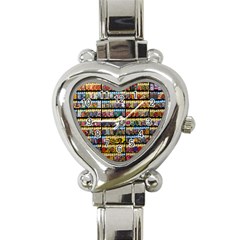 Flower Seeds For Sale At Garden Center Pattern Heart Italian Charm Watch by Amaryn4rt