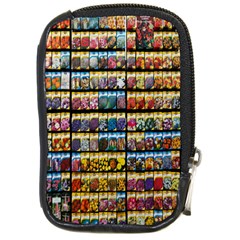 Flower Seeds For Sale At Garden Center Pattern Compact Camera Cases