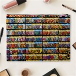 Flower Seeds For Sale At Garden Center Pattern Cosmetic Bag (XL) Back