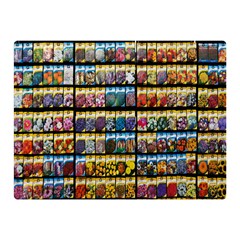 Flower Seeds For Sale At Garden Center Pattern Double Sided Flano Blanket (mini) 