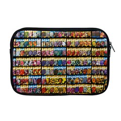 Flower Seeds For Sale At Garden Center Pattern Apple Macbook Pro 17  Zipper Case by Amaryn4rt