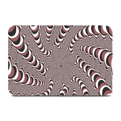 Digital Fractal Pattern Plate Mats