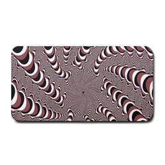 Digital Fractal Pattern Medium Bar Mats