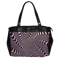 Digital Fractal Pattern Office Handbags by Amaryn4rt