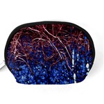 Autumn Fractal Forest Background Accessory Pouches (Medium)  Back