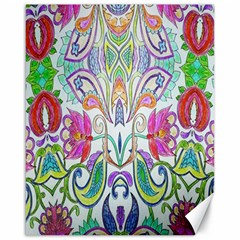 Wallpaper Created From Coloring Book Canvas 16  X 20   by Amaryn4rt