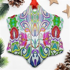 Wallpaper Created From Coloring Book Ornament (snowflake) by Amaryn4rt