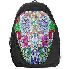 Wallpaper Created From Coloring Book Backpack Bag by Amaryn4rt