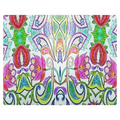 Wallpaper Created From Coloring Book Double Sided Flano Blanket (medium)  by Amaryn4rt