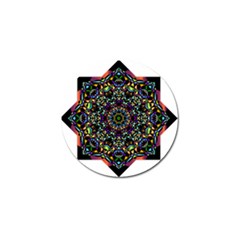 Mandala Abstract Geometric Art Golf Ball Marker (4 Pack) by Amaryn4rt