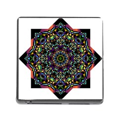 Mandala Abstract Geometric Art Memory Card Reader (square) by Amaryn4rt