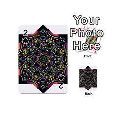 Mandala Abstract Geometric Art Playing Cards 54 (mini) 