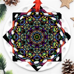 Mandala Abstract Geometric Art Ornament (round Filigree) by Amaryn4rt