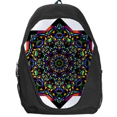 Mandala Abstract Geometric Art Backpack Bag by Amaryn4rt