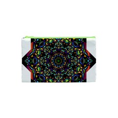 Mandala Abstract Geometric Art Cosmetic Bag (xs)