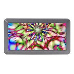 Magic Fractal Flower Multicolored Memory Card Reader (mini) by EDDArt