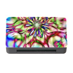 Magic Fractal Flower Multicolored Memory Card Reader With Cf by EDDArt