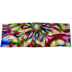 Magic Fractal Flower Multicolored Body Pillow Case Dakimakura (two Sides) by EDDArt