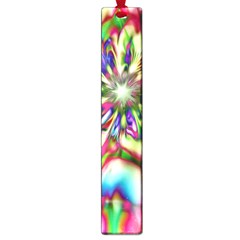 Magic Fractal Flower Multicolored Large Book Marks