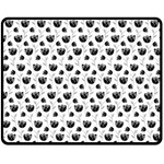 Floral pattern Fleece Blanket (Medium)  60 x50  Blanket Front