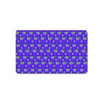 Floral pattern Magnet (Name Card) Front