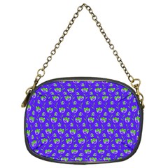 Floral Pattern Chain Purses (one Side) 