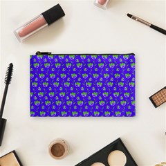 Floral Pattern Cosmetic Bag (small)  by Valentinaart