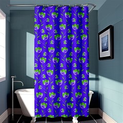 Floral Pattern Shower Curtain 36  X 72  (stall) 