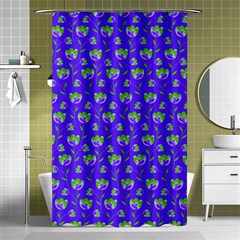 Floral Pattern Shower Curtain 48  X 72  (small) 