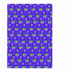 Floral Pattern Large Garden Flag (two Sides)